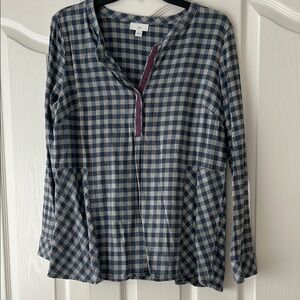 J Jill blouse, size M, worn only once.